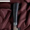 Топорик узбекский Гиймякеш, с крючком, граб черный, гарда олово гравировка фото 2